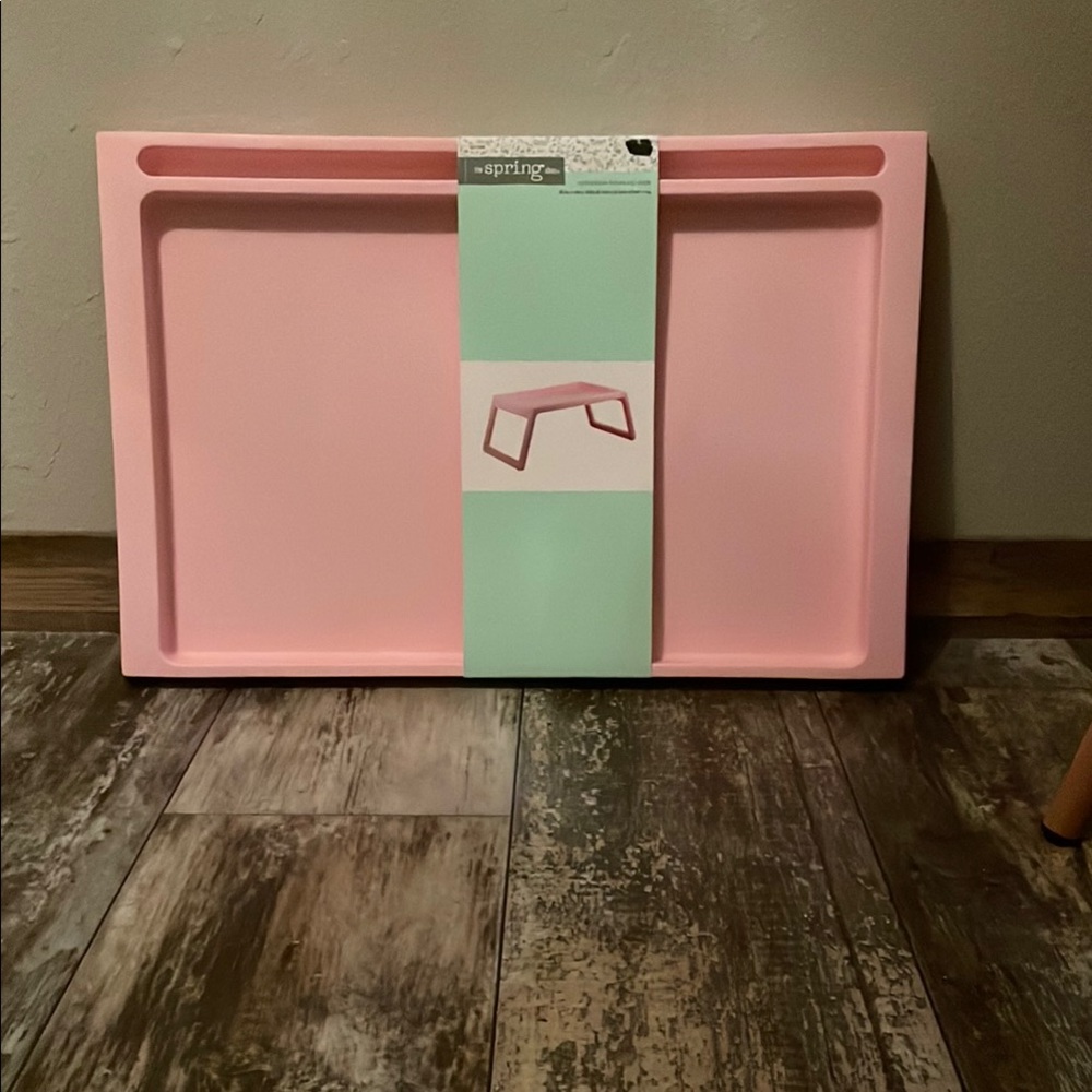 The Spring Shop Pink Vanity Tray